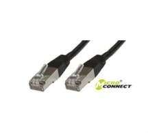 MicroConnect RJ-45 / RJ-45 cat.6 3m Juoda (SSTP603S)