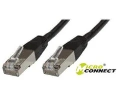 MicroConnect RJ-45/RJ-45 kat.6 3m Juodas (SSTP603S)