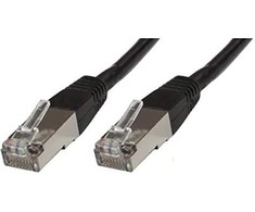 „MicroConnect S“ / FTP CAT6 0,15 m juodas LSH – SSTP60015S