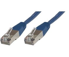 MicroConnect Patchcord, S/FTP, CAT6, 0.25m, LSZH, mėlyna (SSTP60025B)