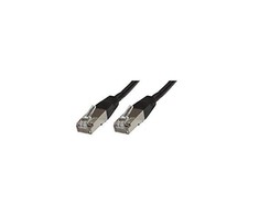 MicroConnect RJ-45 / RJ-45 Cat.6 S / FTP Juodas 0,25 m (SSTP60025S)