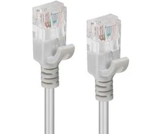 MicroConnect U / UTP CAT6A Slim 10M pilkas