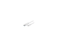 USB laidas MicroConnect USB-A - mikroUSB 0,5 m baltos (USB3.1CA05W)