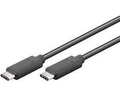 USB kabelis MicroConnect USB-C - USB-C 2 m Juodas (USB3.1CC2)