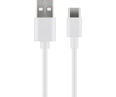 MicroConnect USB laidas USB-A – USB-C 0,5 m baltas (USB3.1CCHAR05W)