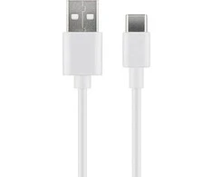MicroConnect USB laidas USB-A – USB-C 0,5 m baltas (USB3.1CCHAR05W)