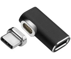 USB adapteris MicroConnect Magnetinis adapteris su USB- C 90 °