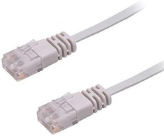 MicroConnect U / UTP CAT6 1m plokščia pilka (V-UTP601-FLAT)