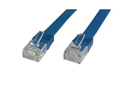 MicroConnect RJ-45 kt.6 1m mėlyna (V-UTP601B- FLAT)