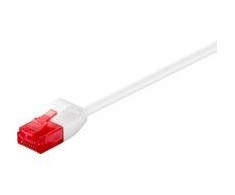 MicroConnect RJ-45 / RJ-45 Cat 6 U / UTP Baltas 2m (V-UTP602W-SLIM)