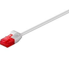 MicroConnect U/UTP CAT6A Slim 1M Pilkas