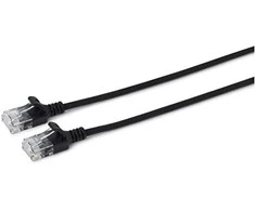 MicroConnect U / UTP CAT6A Slim 1.5M Juoda