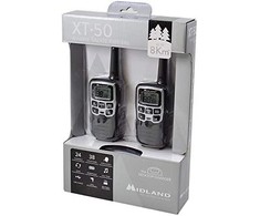Midland racijos XT50 PMR446, 24 kanalų, iki 8 km, USB įkrovimas, C1178