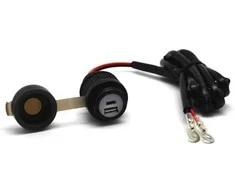 Albrecht Albrecht Duo USB A+C Steckdose Motorrad 12/24V