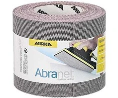 Šlifavimo tinklelio rulonas Mirka Abranet 545BY001803R; 115 mm x 10 m; P80