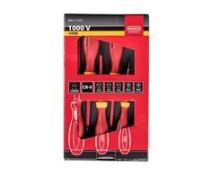 Modeco Izoliuotų atsuktuvų rinkinys 1000V 6vnt. - MN- 11- 070