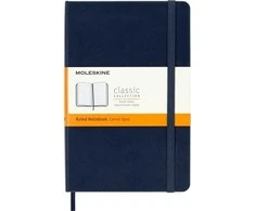 Moleskine Medium Ruled užrašų knygelė, mėlyna