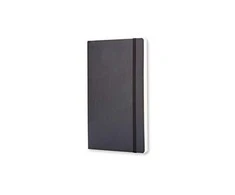 Moleskine srl Užrašų knygutė Moleskine Classic 9x14cm, baltais lapais, minkštu viršeliu, juodos spalvos