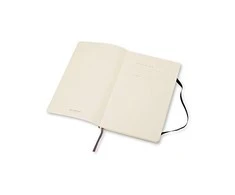 Užrašų knygutė Moleskine Classic 9x14cm, baltais lapais, minkštu viršeliu, juodos spalvos
