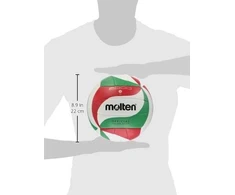 Molten Tinklinio kamuolys training V5M2000 sint. oda 5d.