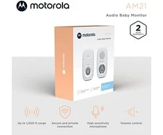 Kūdikių stebėjimo kamera Motorola AM21, Baltos/Pilkos spalvos