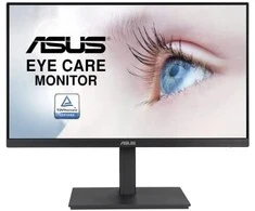 ASUS 23.8? 1080P MONITORIUS (VA24EQSB) – FULL HD, IPS, 75HZ, VIDUOTI GARSIAKARIAUSIAI, AKIŲ PRIEŽIŪRA, ŽEMAS Mėlyno ŠVIESA, BE BIRGOJIMO, MONTAVIMAS VESA, AUKŠČIO REGULIAVIMAS, BE RĖMŲ, EKRANAS, USB TRANSPORTAS, HDMI, VGA