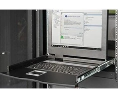 Digitus Assmann 19IN VGA TFT Žaidimų konsolė jungiklis. 1 PORTO / VOKIETIŠKOS KLAVIATŪROS IŠDĖSTYMAS
