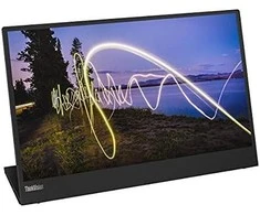 Monitorius Lenovo ThinkVision M15 15,6 colio, IPS, FHD, 1920 x 1080, 16:9, Įjungta: 6 ms Išjungta: 14 ms, 250 cd/m², Juodas, 1 x USB Type-C, 60 Hz