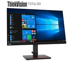 Monitorius Lenovo | ThinkVision | T27q-20 | 27 " | IPS | QHD | 16:9 | 60 Hz | 4 ms | 2560 x 1440 pikselių | 350 cd/m² | HDMI jungtys quantity 1 x HDMI 1.4 | Raven Juodas | Garantija 36 mėn.
