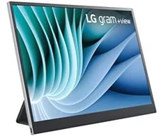 Monitorius LG gram +view 16MR70 16 inch 2560 x 1600 USB-C Portable Monitorius