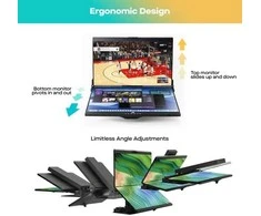 Monitorius Mobile Pixels Geminos 24''