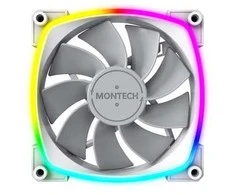 Montech RX120 PWM ARGB Reverse korpuso ventiliatorius – 120mm, baltos spalvos