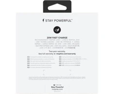 Mophie USB-C 20W balta