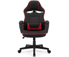 Žaidimų kėdė SENSE7 Knight Fabric Black/ Red