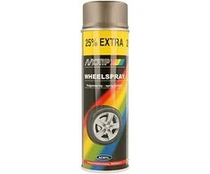 MOTIP Dažai ratlankiams, plieno spalvos 500ml