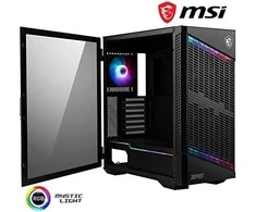 MSI | Korpusas | MPG VELOX 100P AIRFLOW | Šoninis langas | Juodas | Vidutinio dydžio bokštas | ATX