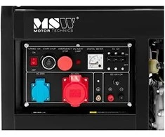 MSW Mobilus dyzelinis generatorius 240/400 V 8500 W 10 kVA 30 l
