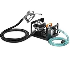 MSW Elektrinis dyzelinio kuro dozatoriaus siurblys su IP55 matuokliu 230 V 600 W 60 l/min