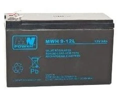 Mw Power MWPower MWP 12V 9Ah F2(250) AGM akumuliatorius, 12 metų
