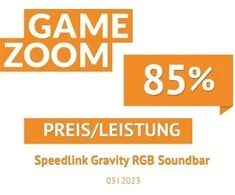 Namų kino sistema Speedlink kolonėlė GRAVITY RGB. Soundbar. juodas retail