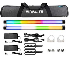 Studijos lempa Nanlite Pavo Tube II 15X 2Kit Colour efekt apšvietimas