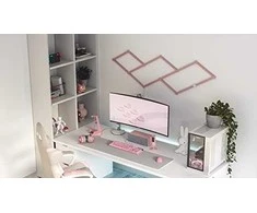 Nanoleaf Lines Skin Rožinė Matte 9pcs (Ekspozicinė prekė)