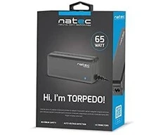 NATEC NZU-0990 Universal Nešiojamas kompiuteris AC Adapteris Torpedo UNI-70 juodas