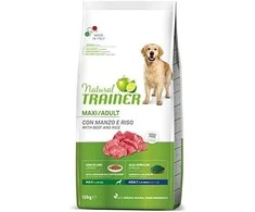 Trainer Natural Adult Maxi sausas maistas su jautiena šunims 12kg