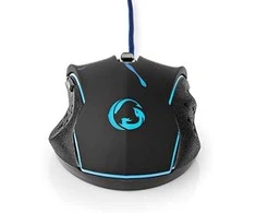 Pelė Nedis GMWD210BK pelė Dešinė USB Type-A Optinė 3600 DPI