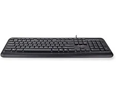 Nedis Kabelgebundenes Klaviatūra US-išdėstymas (US-English) - USB-A | QWERTY |Numerische Klaviatūra