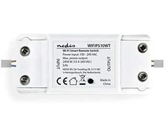 Šakotuvas „Nedis SmartLife WIFIPS10WT“ išmanusis „Wi-Fi“ jungiklis