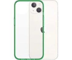 Panzer Glass PanzerGlass Clearantibacterial Military Grade certificate Apple iPhone 13 / 14 / 15 - dėklas telefonui skaidrus ir žalios spalvos