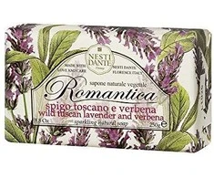 Nesti Dante Romantica natūralus muilas Laukinių Toskanos levandų ir verbenų 250 g