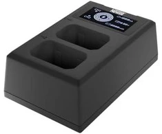 Newell FDL-USB-C dviejų kanalų įkroviklis, skirtas NP-FW50